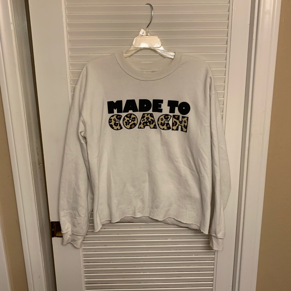 ✨3 for $30✨ Made To Coach Lipstick N Littles Sweatshirt Crewneck